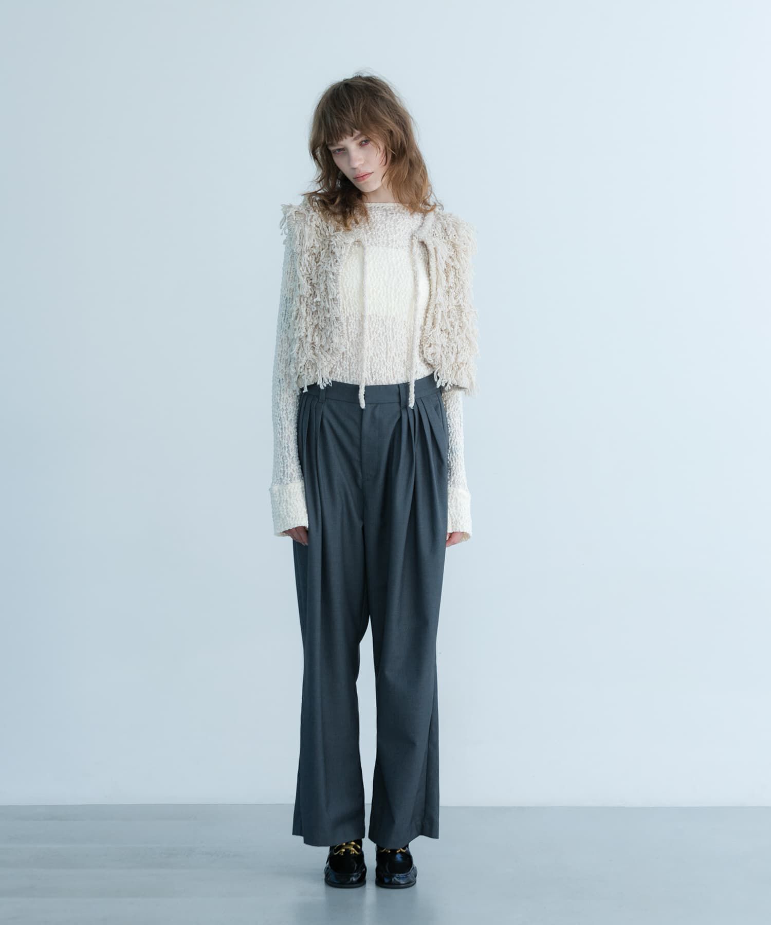  「ループニットベスト」|ベスト・ジレ|