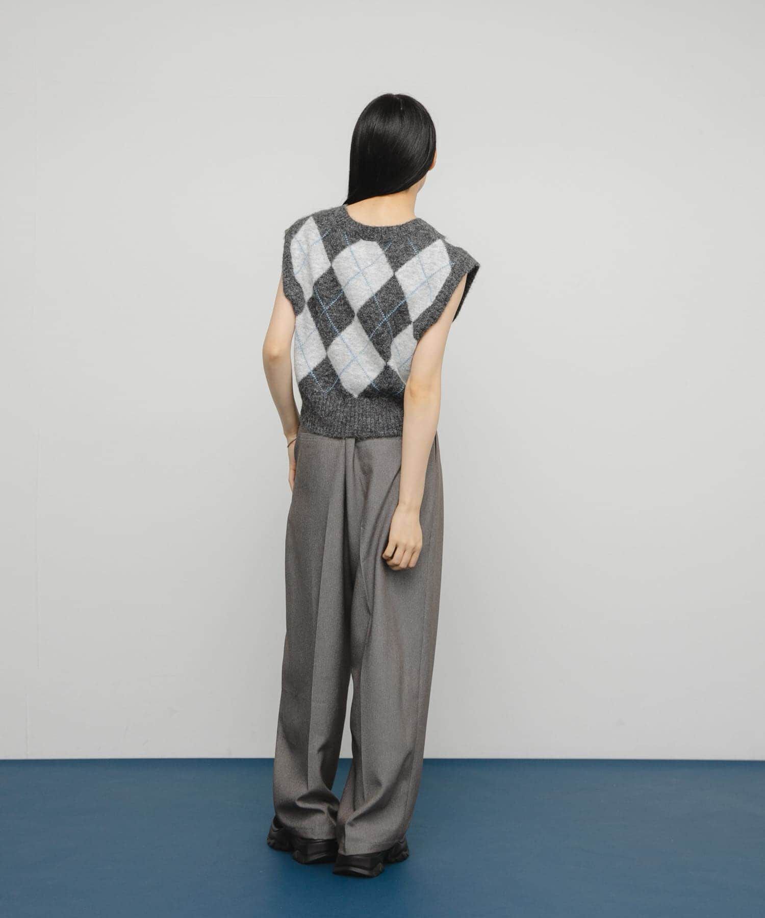  「アーガイルニットベスト」|ベスト・ジレ|