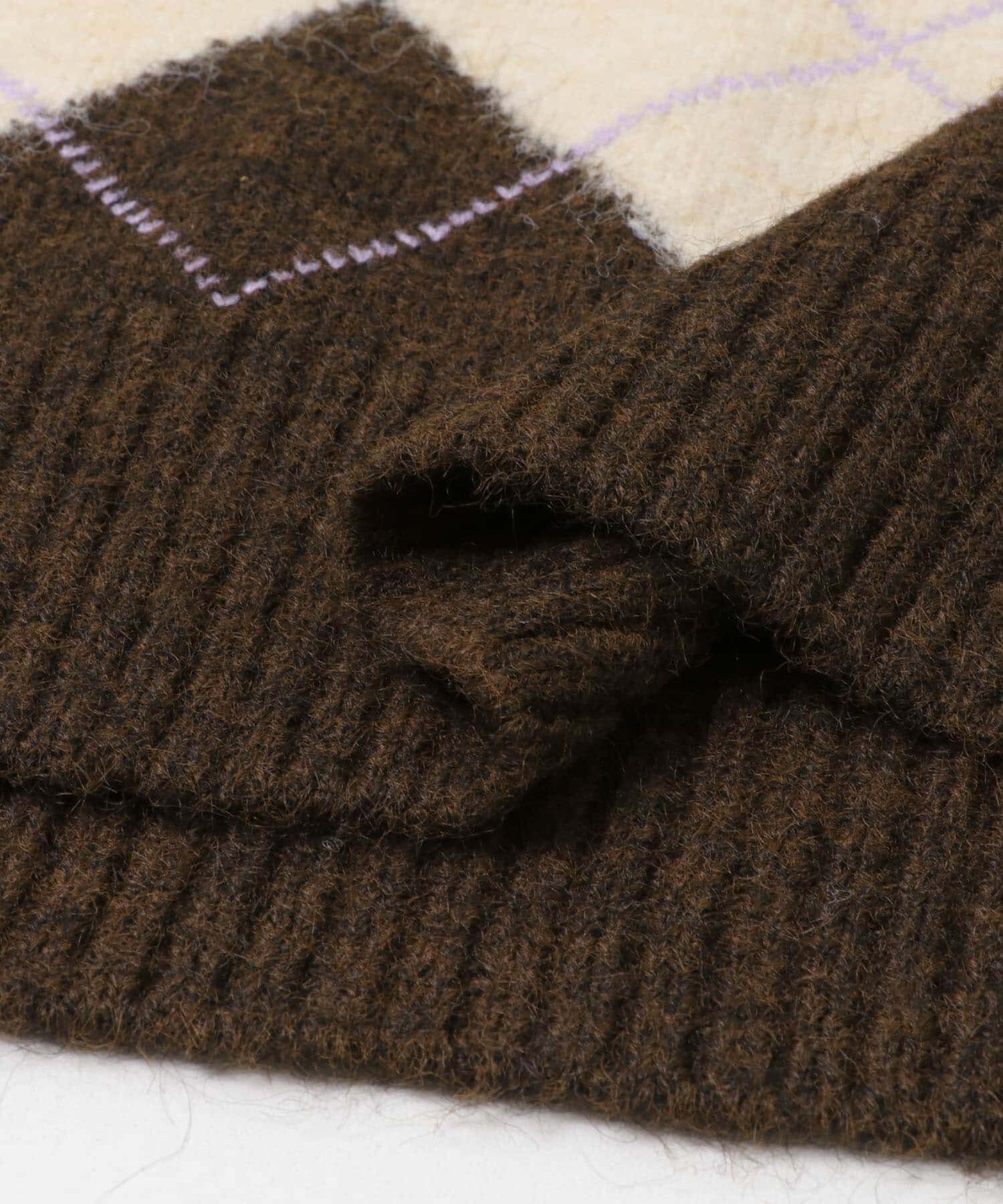  「アーガイルニットベスト」|ベスト・ジレ|