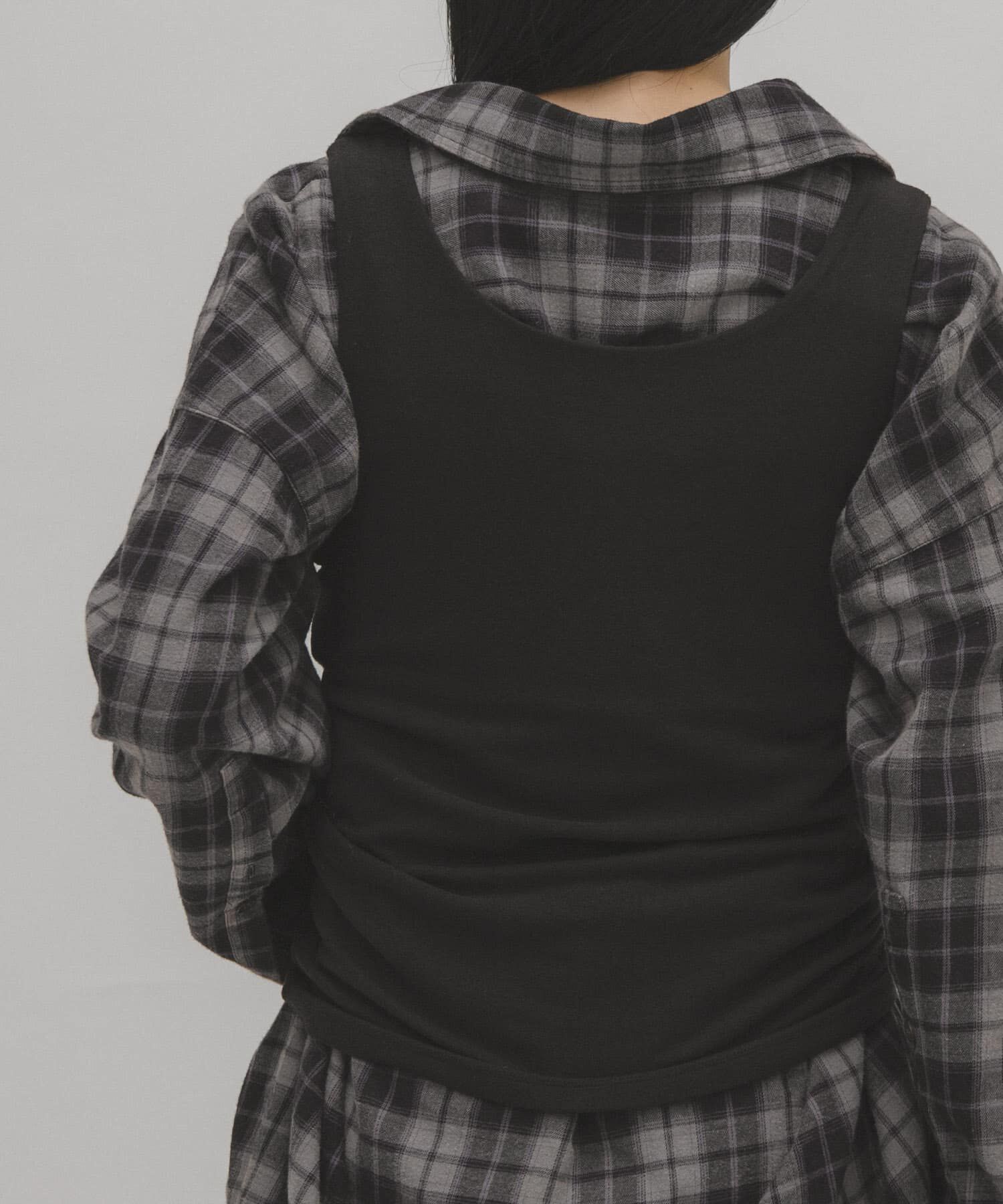  「ピーチスキン2WAYタンクトップ」|タンクトップ|