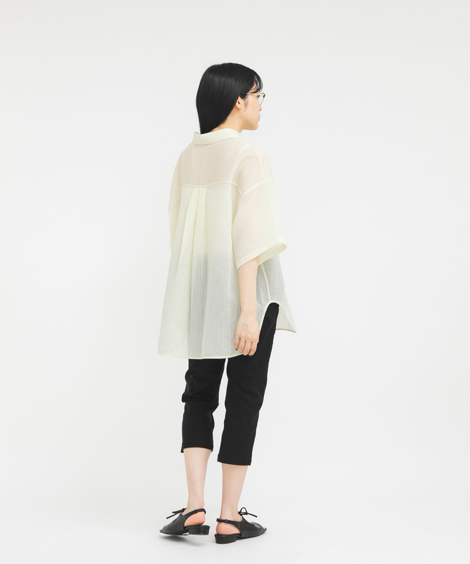  「シアーストライプBIGシャツ」|シャツ・ブラウス|