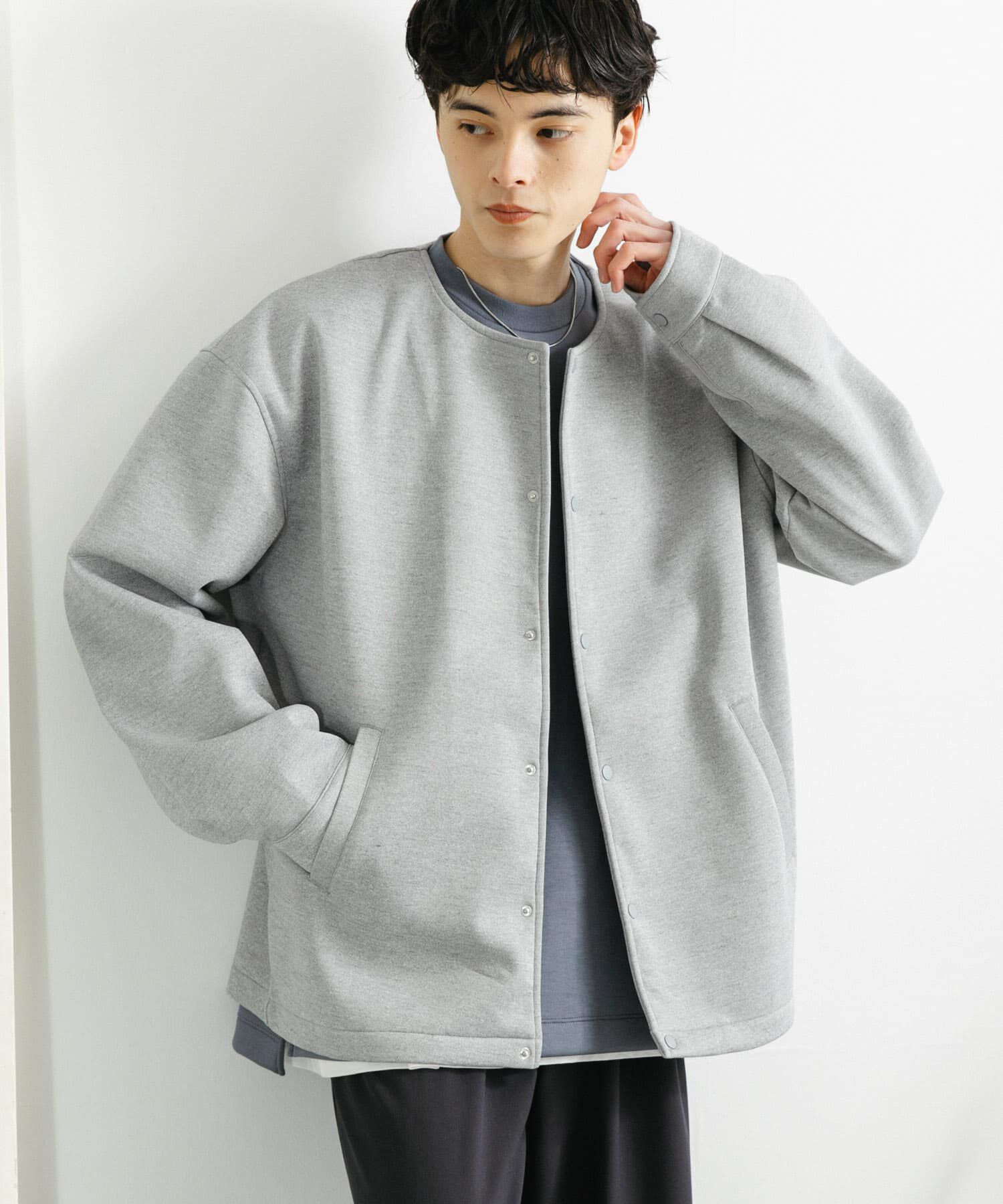 SENSE OF PLACE by URBAN RESEARCH「ポンチクルーネックカーディガン」|カーディガン|