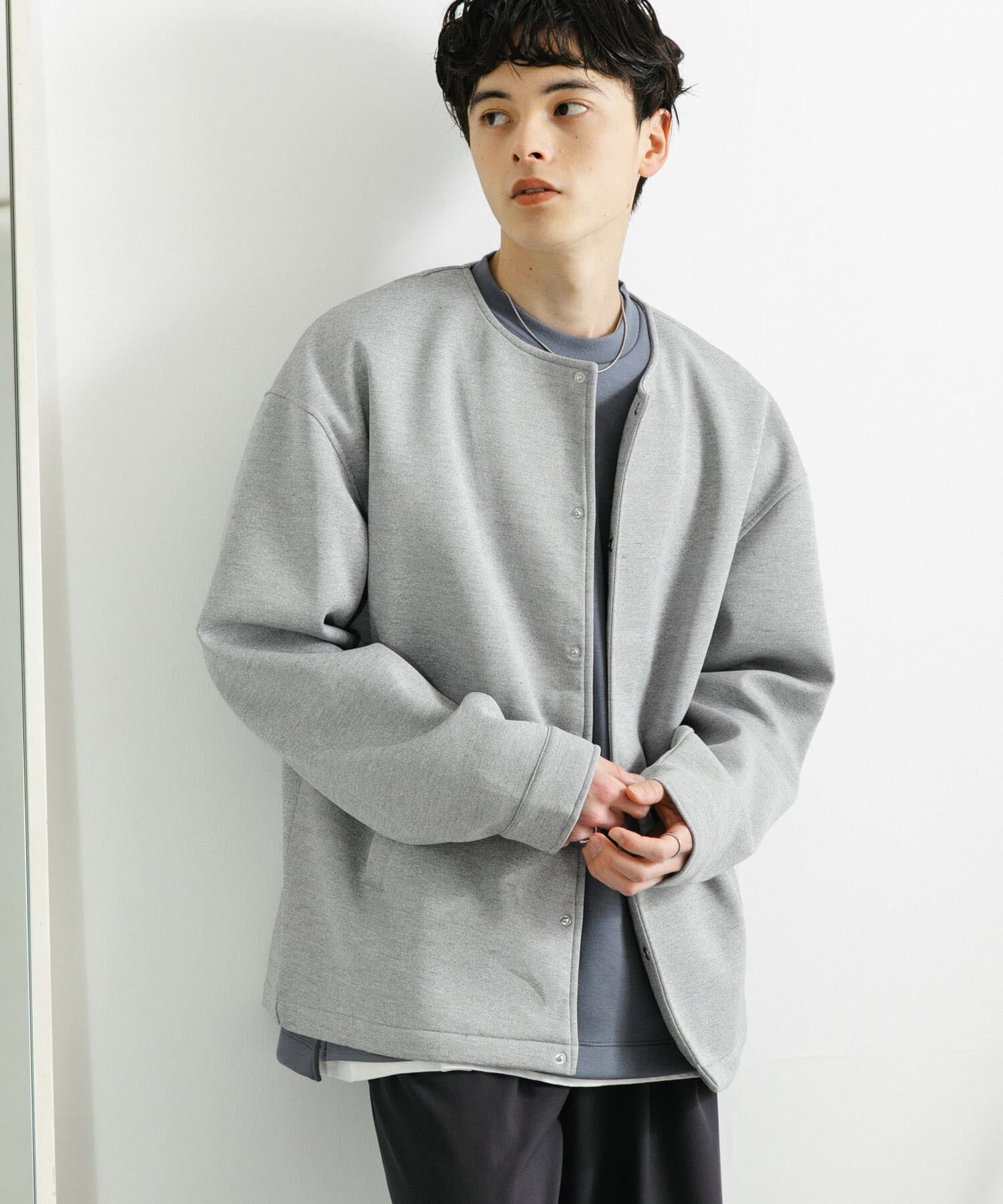 SENSE OF PLACE by URBAN RESEARCH「ポンチクルーネックカーディガン」|カーディガン|