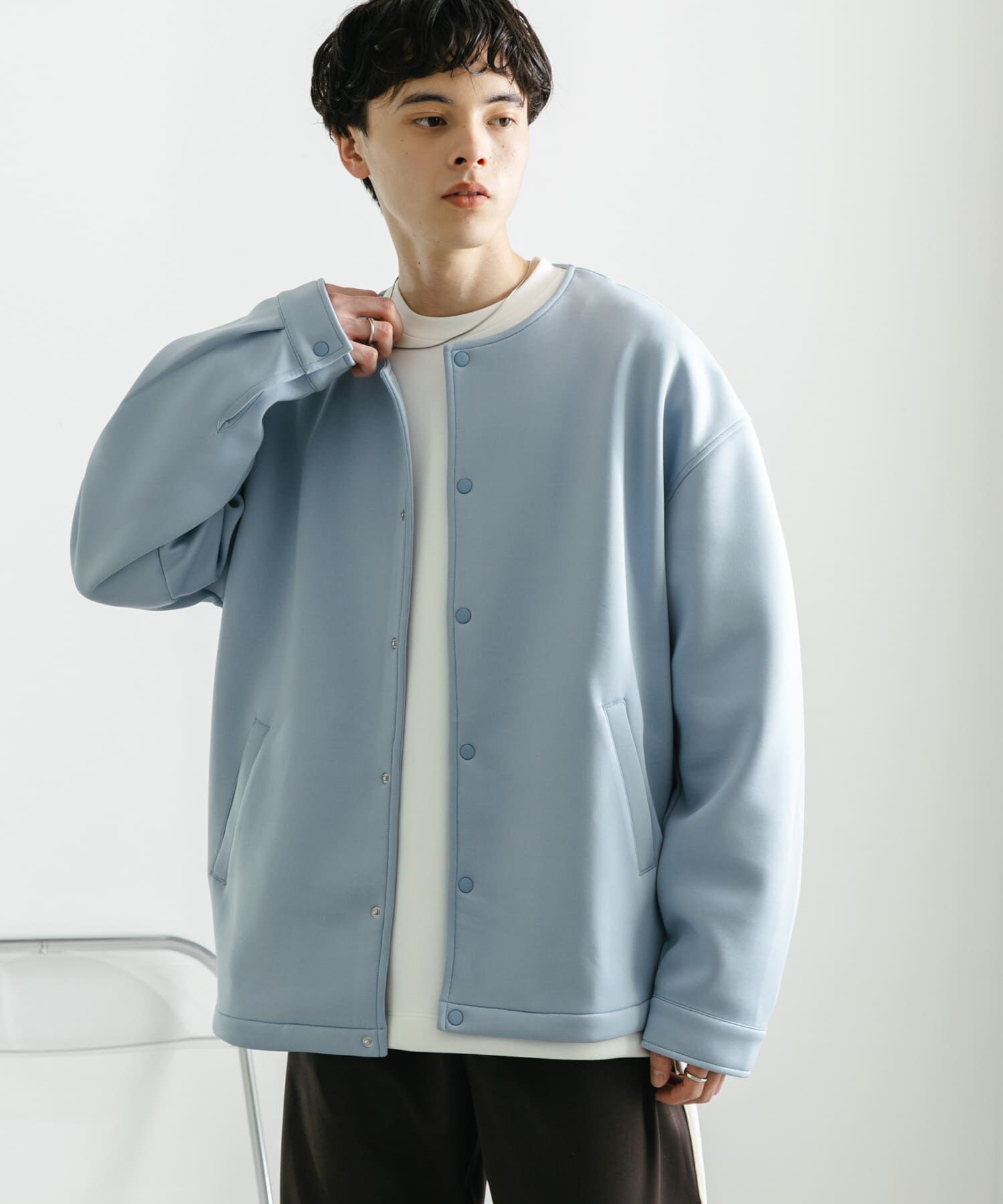 SENSE OF PLACE by URBAN RESEARCH「ポンチクルーネックカーディガン」|カーディガン|