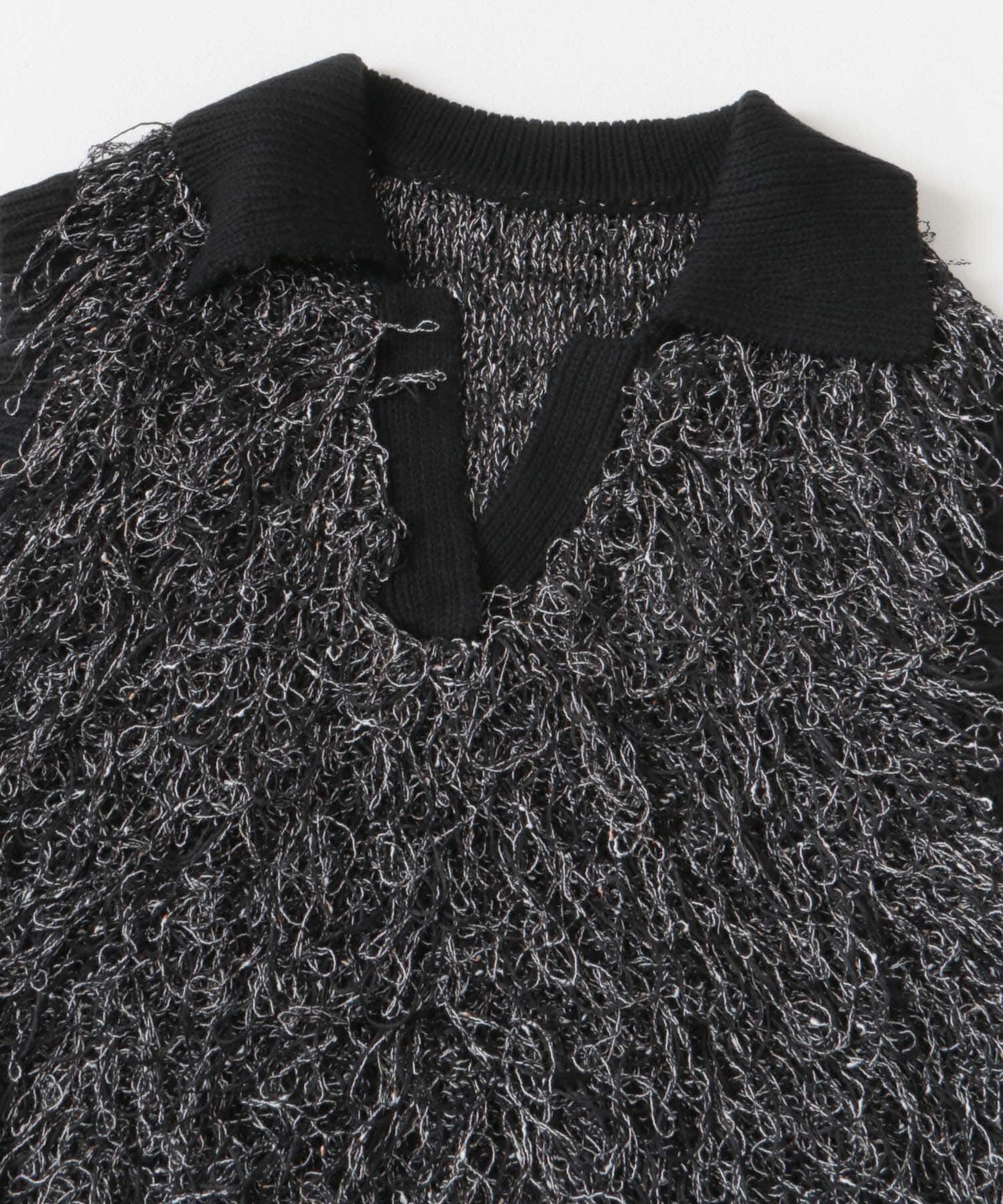 SENSE OF PLACE by URBAN RESEARCH「ループヤーンニットベスト」|ベスト・ジレ|