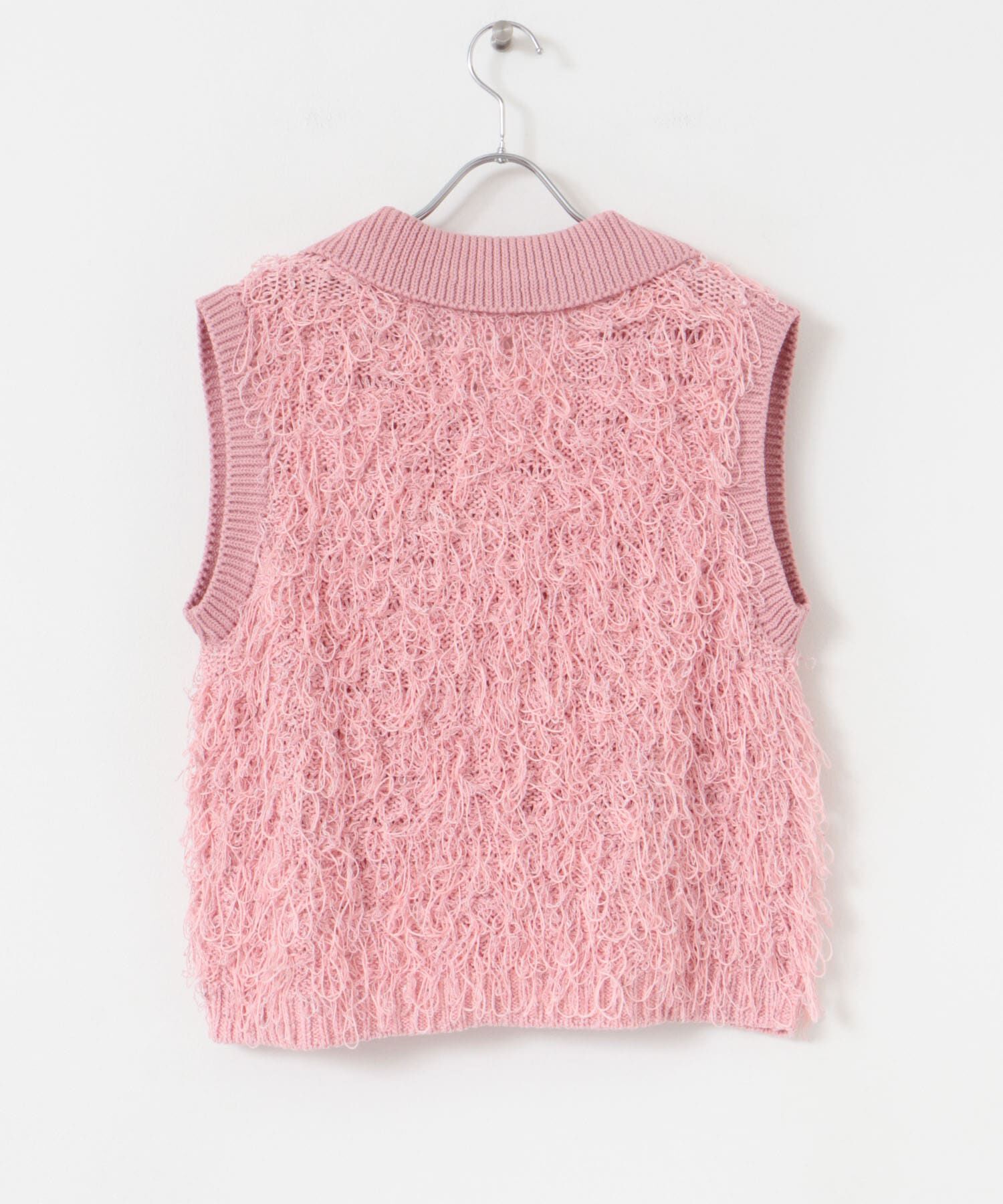 SENSE OF PLACE by URBAN RESEARCH「ループヤーンニットベスト」|ベスト・ジレ|