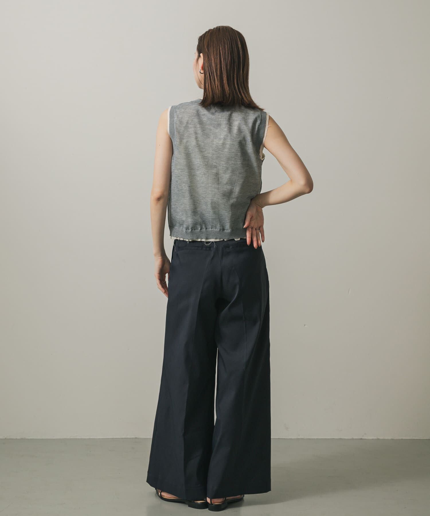 SENSE OF PLACE by URBAN RESEARCH「カットオフレイヤードセーター」|ニット・セーター|