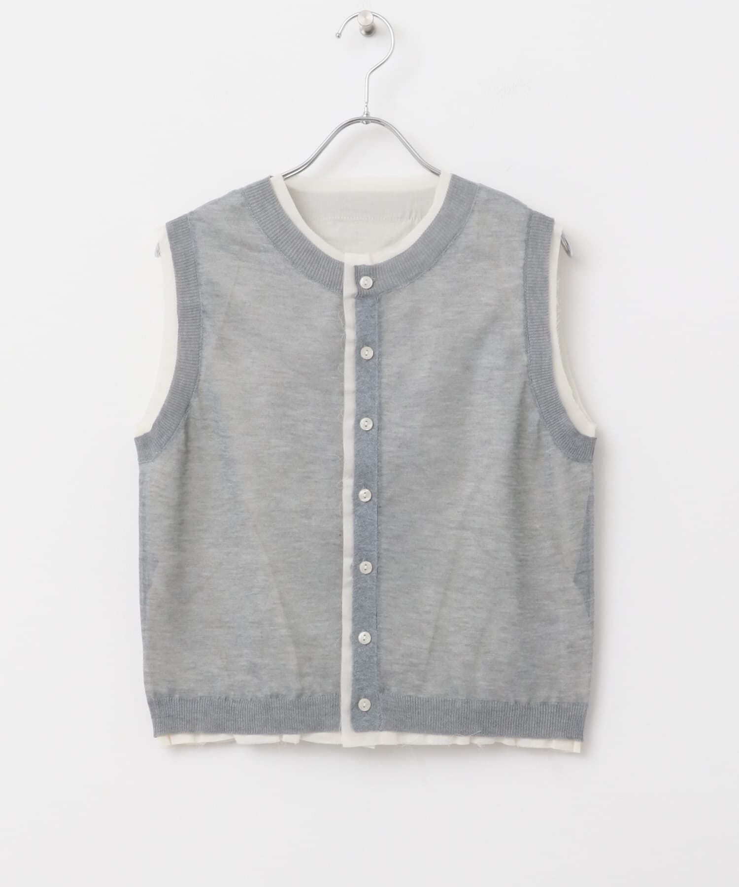 SENSE OF PLACE by URBAN RESEARCH「カットオフレイヤードセーター」|ニット・セーター|