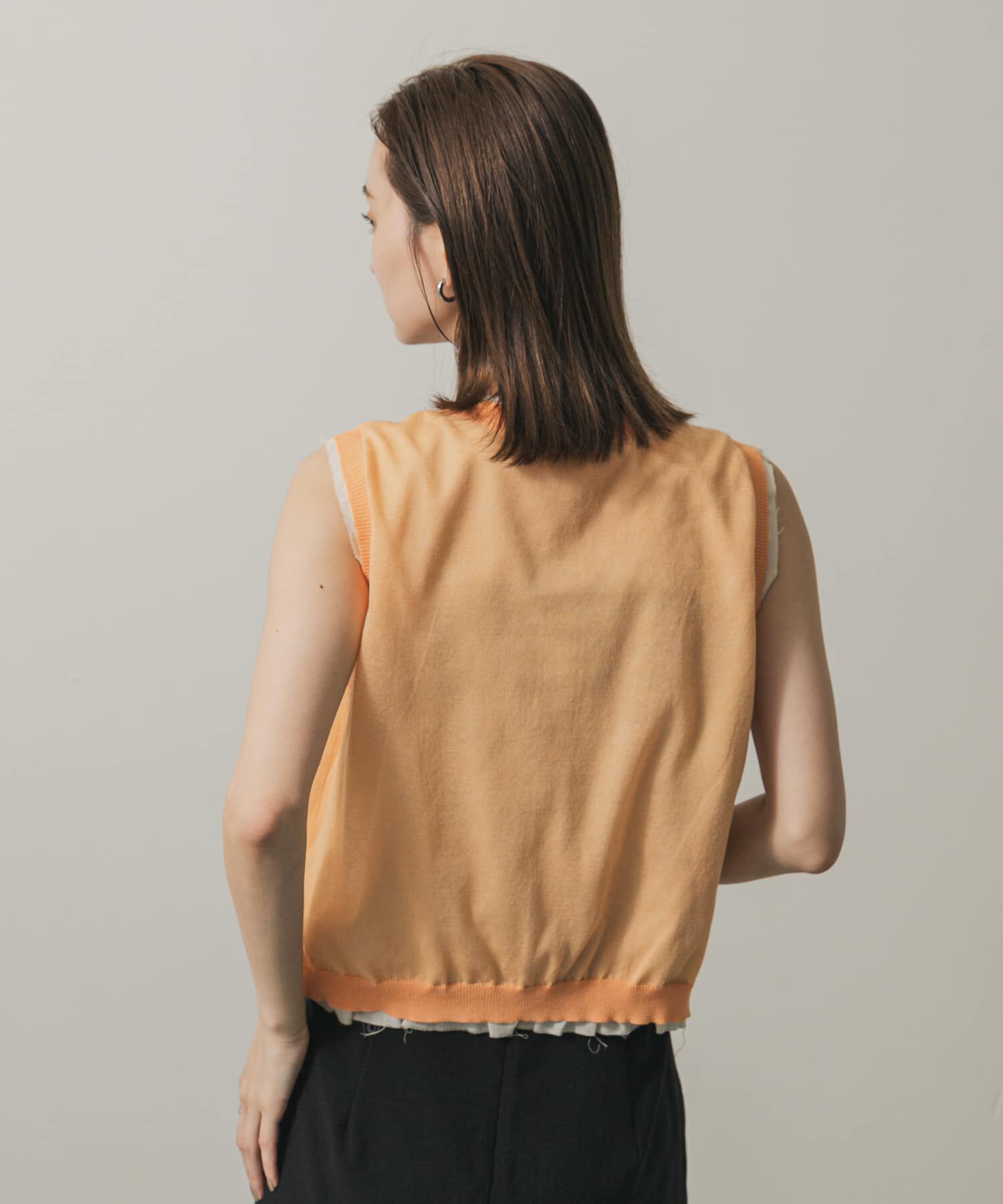 SENSE OF PLACE by URBAN RESEARCH「カットオフレイヤードセーター」|ニット・セーター|