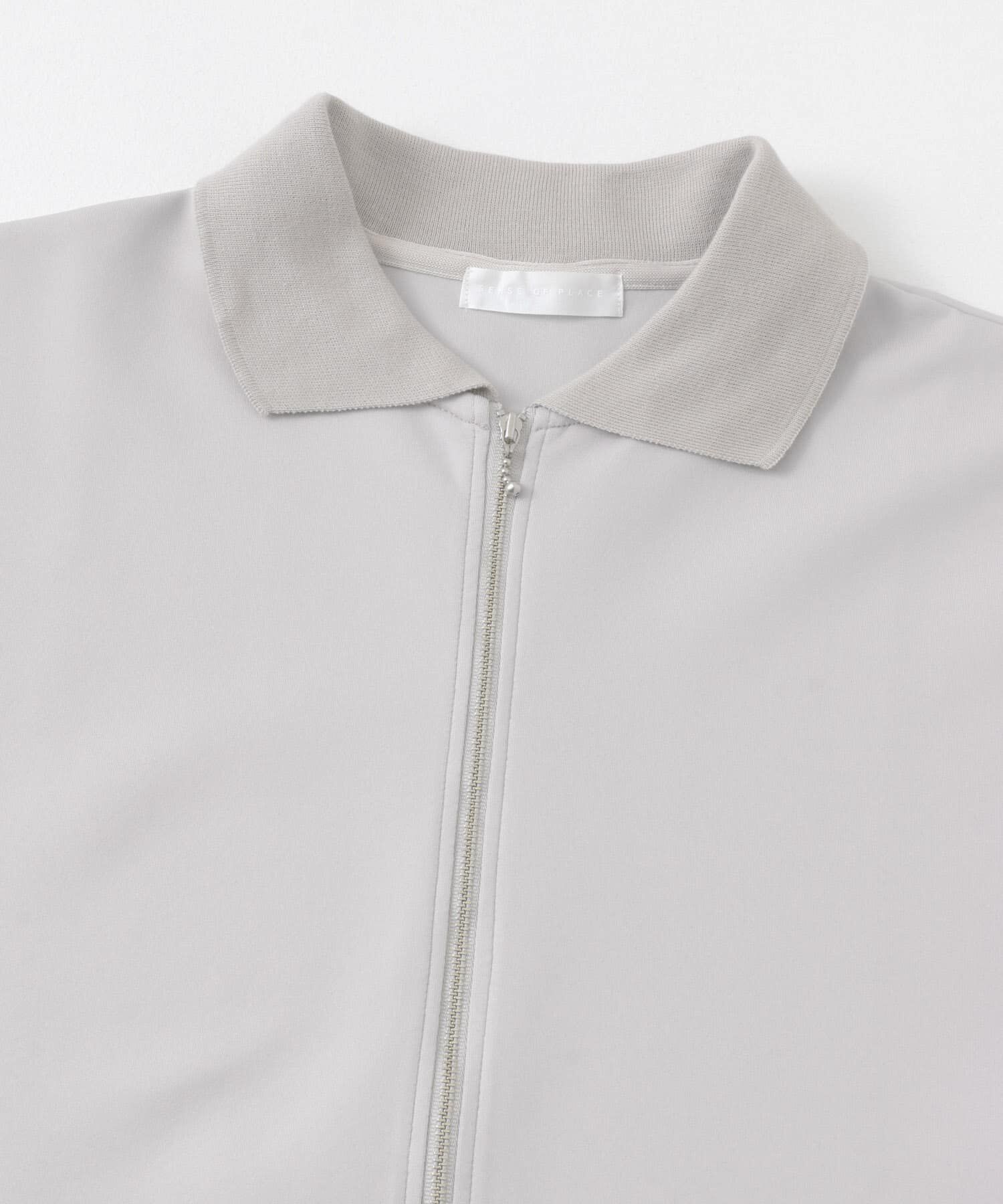 SENSE OF PLACE by URBAN RESEARCH「『ユニセックス』ZIPカーディガンTシャツ(5分袖)」|カーディガン|