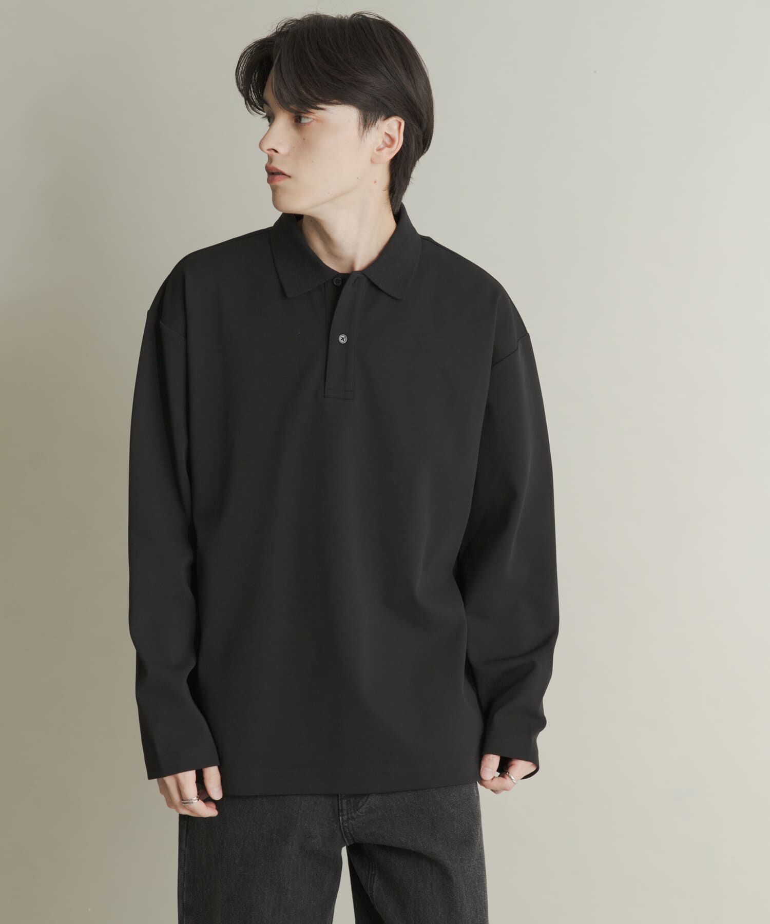 SENSE OF PLACE by URBAN RESEARCH「カノコルーズロングスリーブポロシャツ」|ポロシャツ|