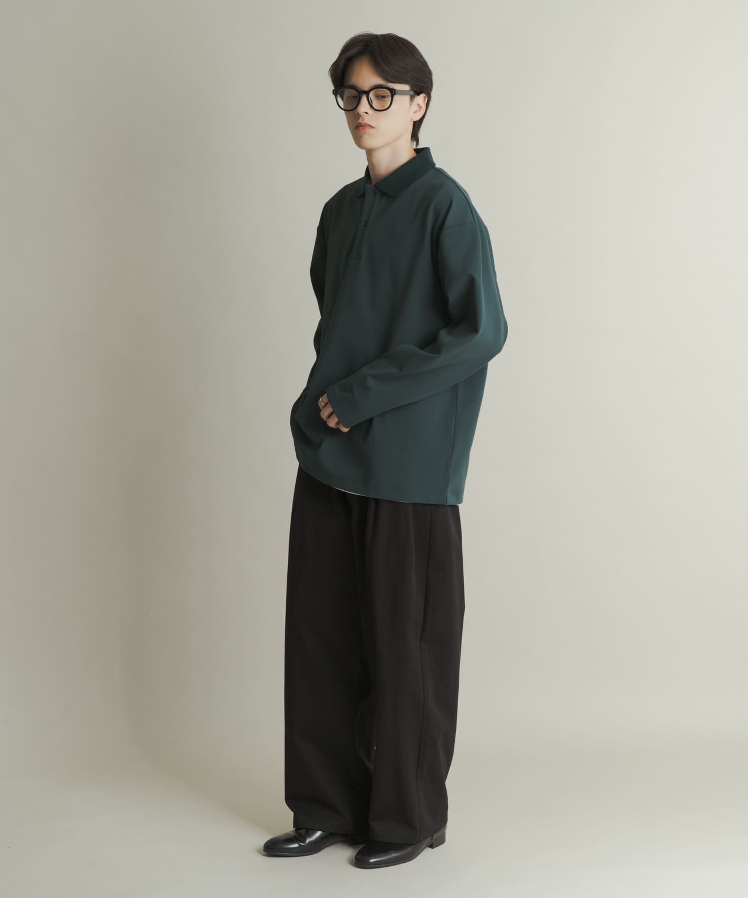 SENSE OF PLACE by URBAN RESEARCH「カノコルーズロングスリーブポロシャツ」|ポロシャツ|