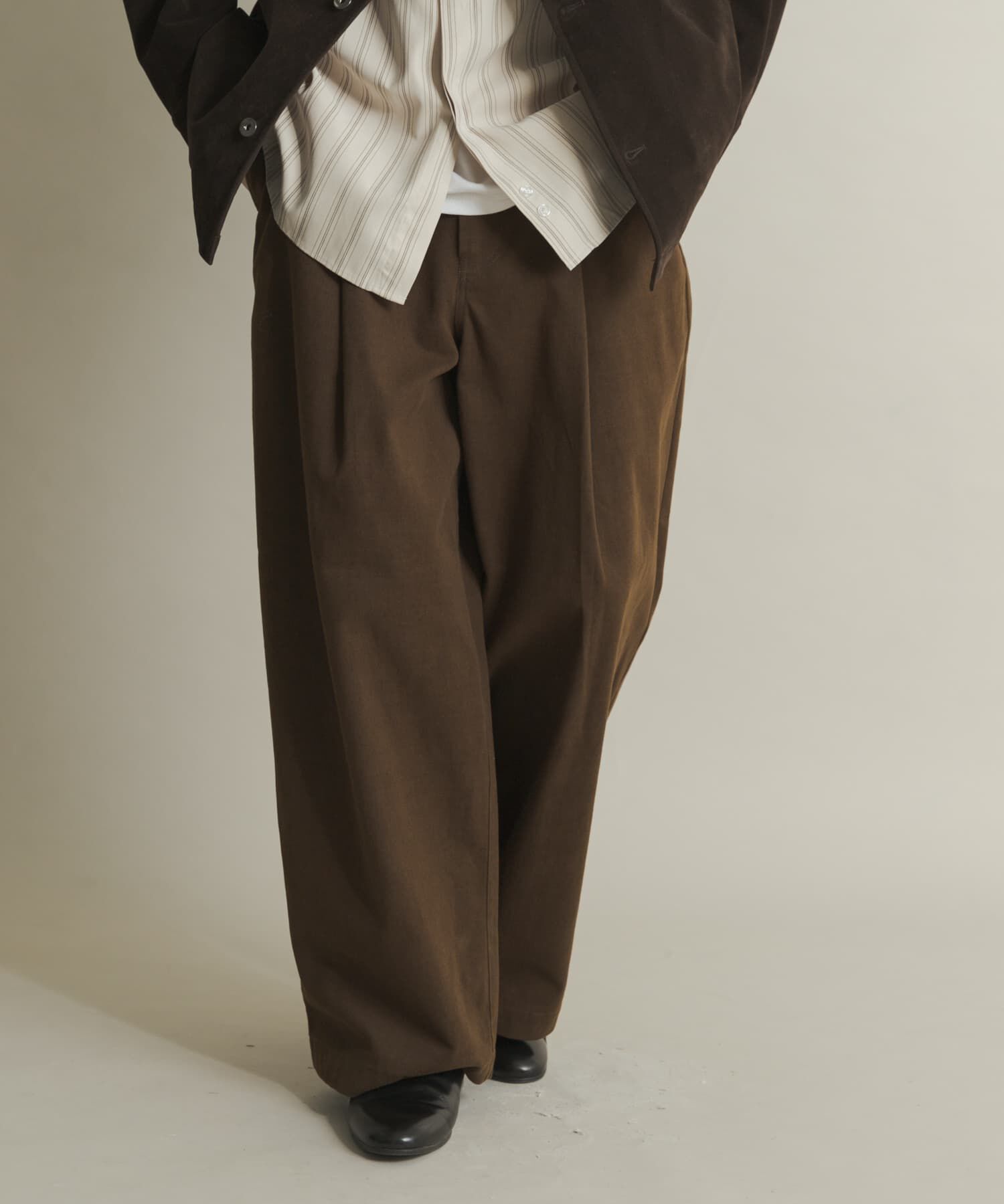 SENSE OF PLACE by URBAN RESEARCH「ボリュームタックワイドパンツ」|その他|