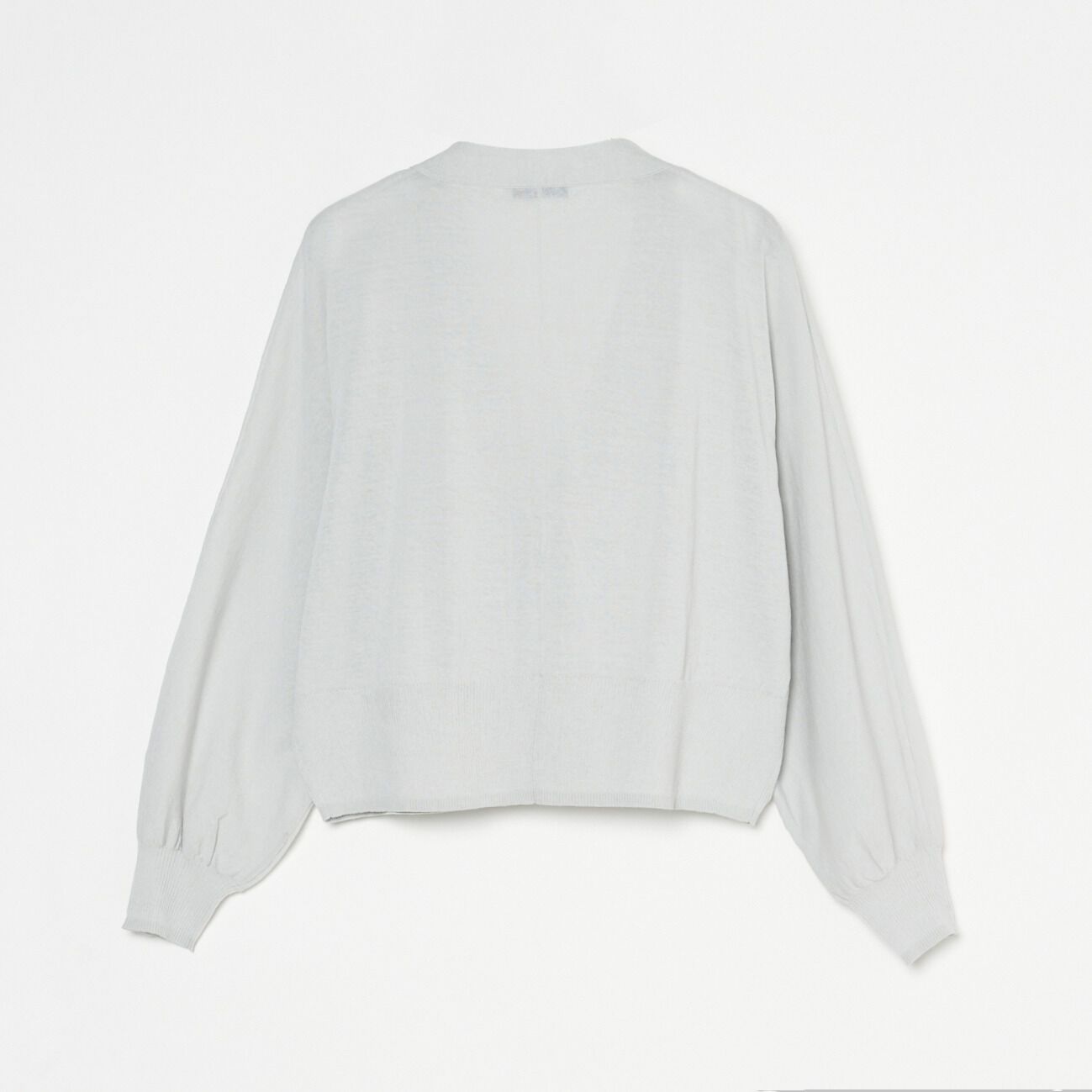 HELIOPOLE「HELIOPOLE SHEER KNIT CROPPED CARDIGAN」|ニット・セーター|