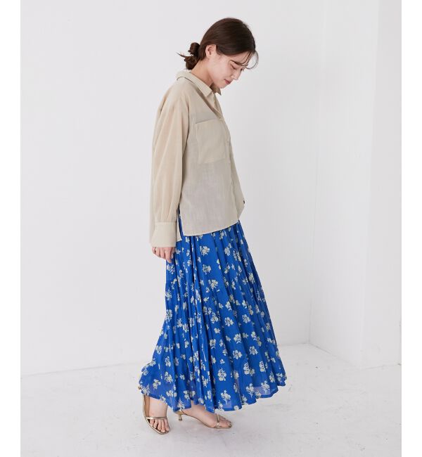  「《手洗い可能》Fanakaレトロフラワースカート」|スカート|