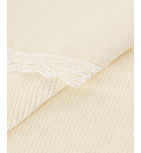 MAJESTICLEGON「レースカラー2WAYニット」|ニット・セーター|