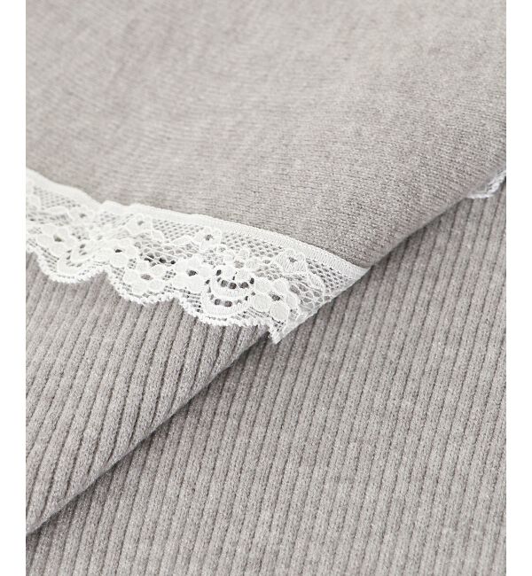 MAJESTICLEGON「レースカラー2WAYニット」|ニット・セーター|