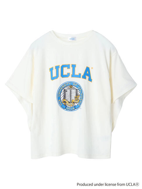 earth music&ecology「別注 UCLA バックフリルTシャツ」|Tシャツ・カットソー|