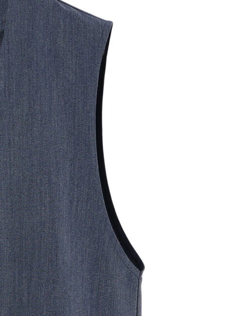 earth music&ecology「Vネックミドル丈ジレ」|ベスト・ジレ|