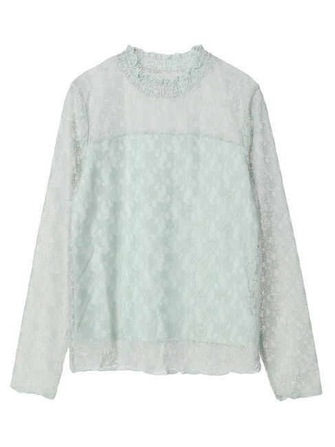 earth music&ecology「レースドッキングプルオーバー」|Tシャツ・カットソー|