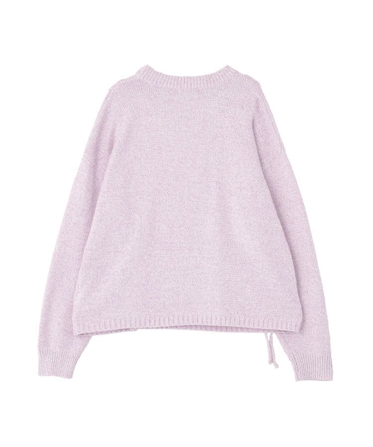 earth music&ecology「サイドリボンカシュクールニット」|ニット・セーター|