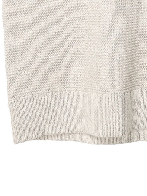  「Vネック編地MIXニットベスト」|ベスト・ジレ|