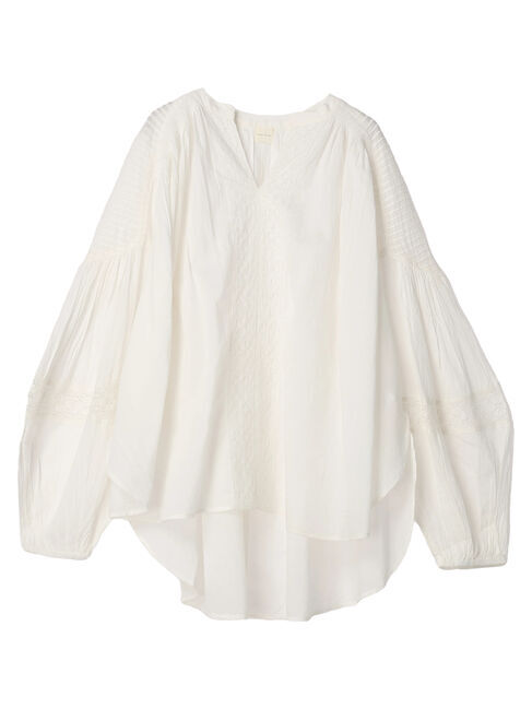 AMERICAN HOLIC「ショルダーピンタック袖ボリュームブラウス」|シャツ・ブラウス|