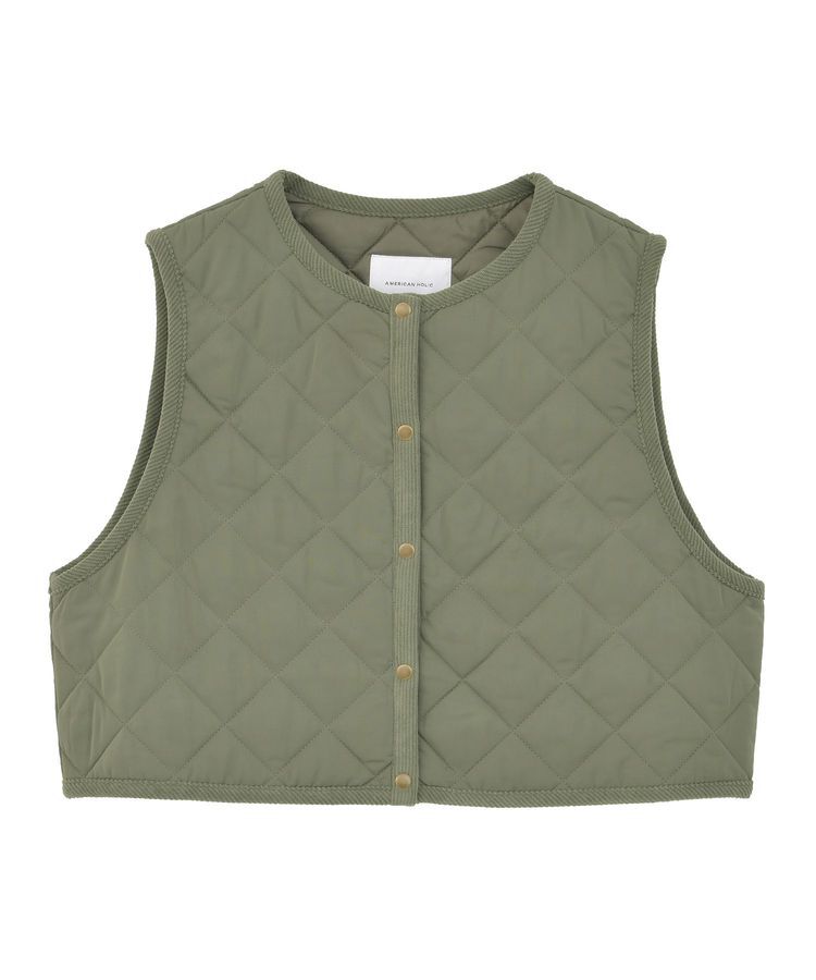 AMERICAN HOLIC「キルティングベスト」|ベスト・ジレ|