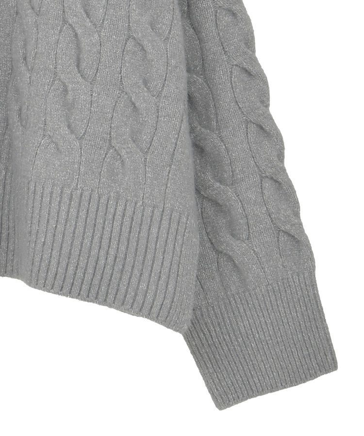 AMERICAN HOLIC「ミドルゲージケーブルニットプルオーバー」|ニット・セーター|