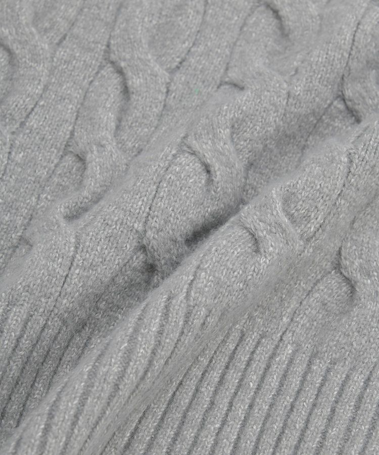 AMERICAN HOLIC「ミドルゲージケーブルニットプルオーバー」|ニット・セーター|