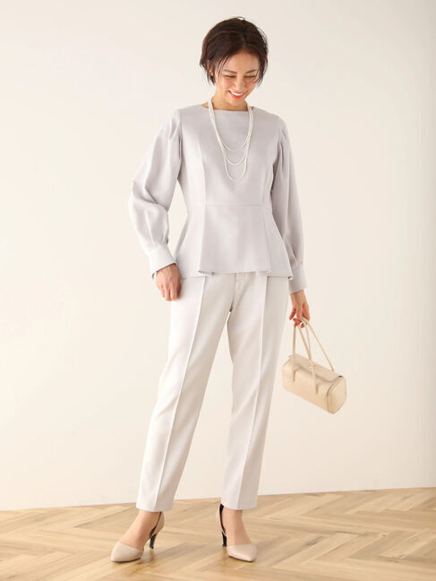 Green Parks「ef-de　ペプラムブラウス」|シャツ・ブラウス|