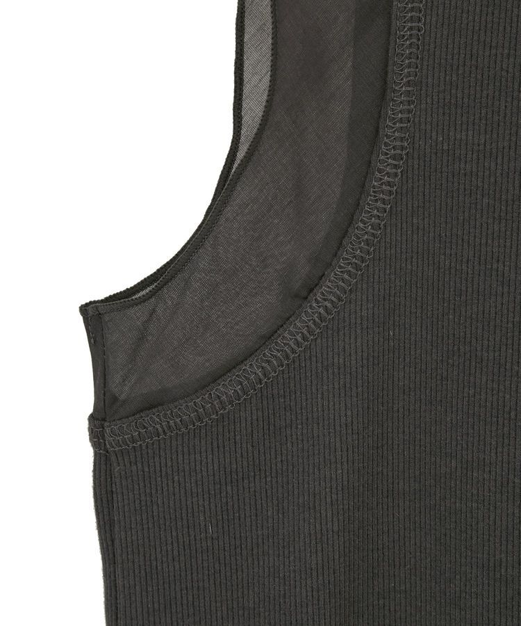 Green Parks「・SUGAR SPOON シアー切替タンクトップⅡ」|インナー|