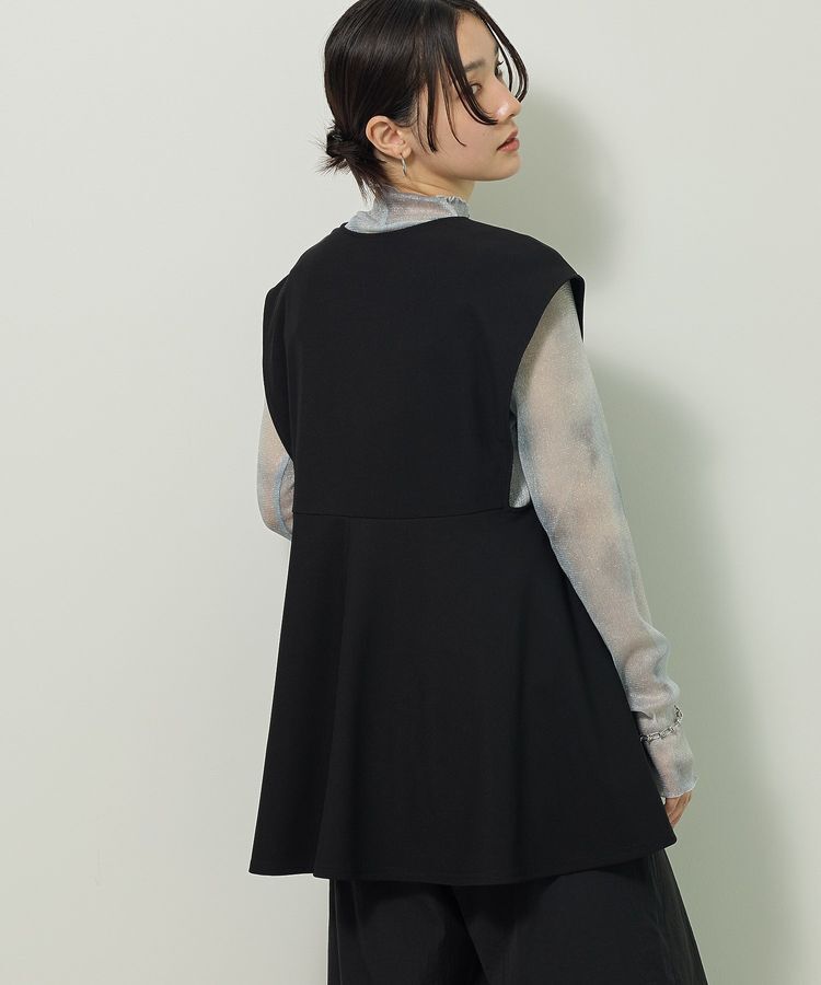 Green Parks「リップルフレアベスト」|ベスト・ジレ|