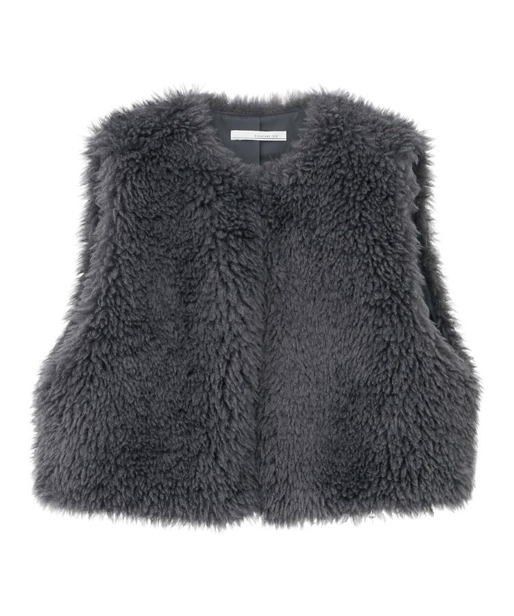 Green Parks「・ELENCARE DUE シープファーベスト」|ベスト・ジレ|