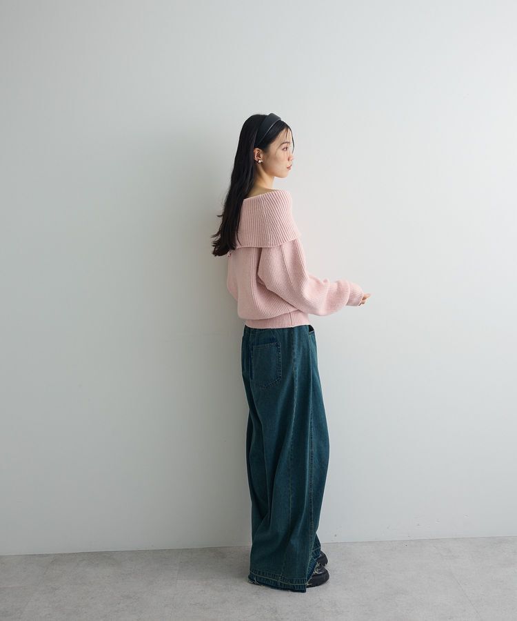 AnriettMusee「オフショルダーニット」|ニット・セーター|