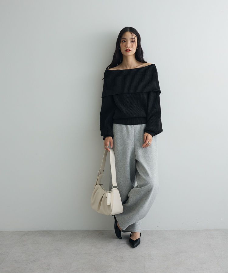 AnriettMusee「オフショルダーニット」|ニット・セーター|