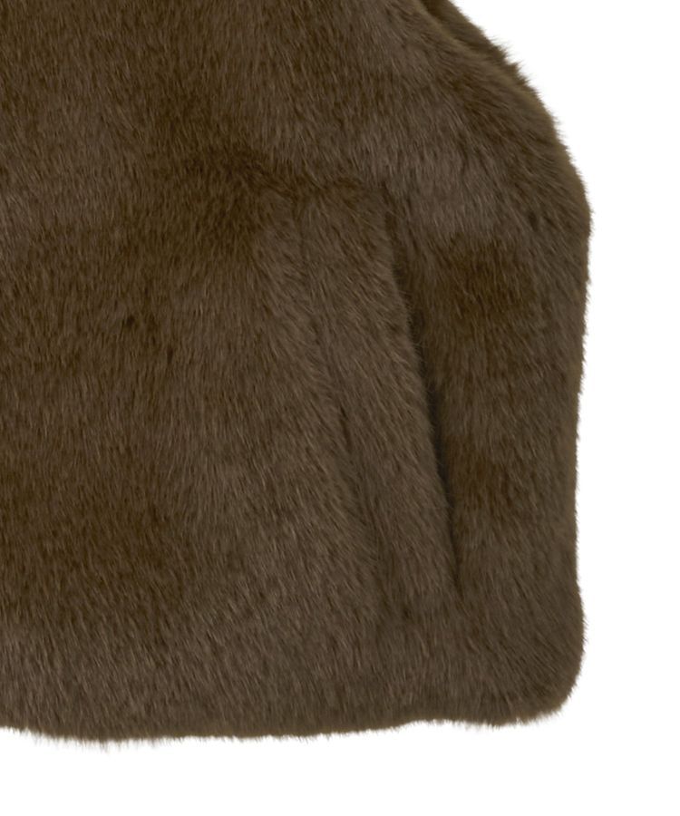 Green Parks「・ELENCARE DUE フォックス調ファーベスト」|ベスト・ジレ|