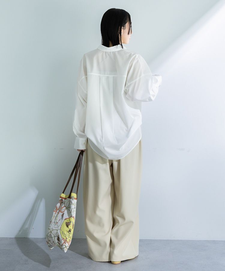 Green Parks「イージーケア抜け衿シャツ」|シャツ・ブラウス|