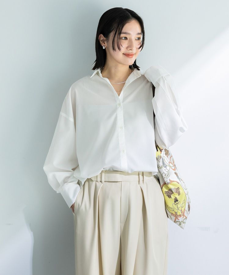 Green Parks「イージーケア抜け衿シャツ」|シャツ・ブラウス|