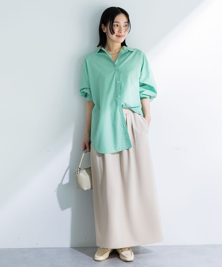 Green Parks「イージーケア抜け衿シャツ」|シャツ・ブラウス|