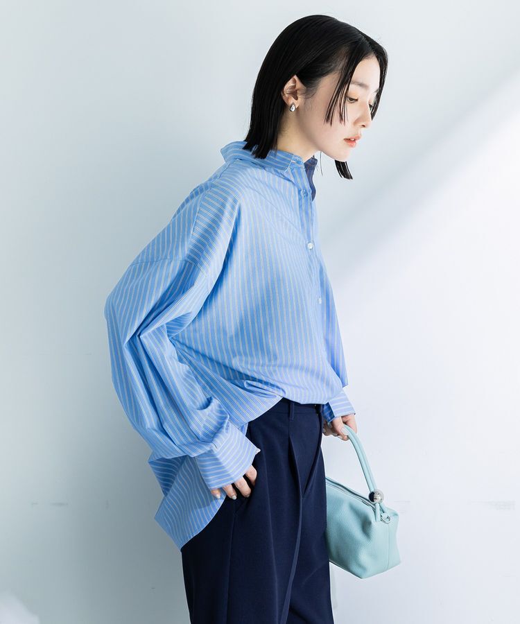 Green Parks「イージーケア抜け衿シャツ」|シャツ・ブラウス|