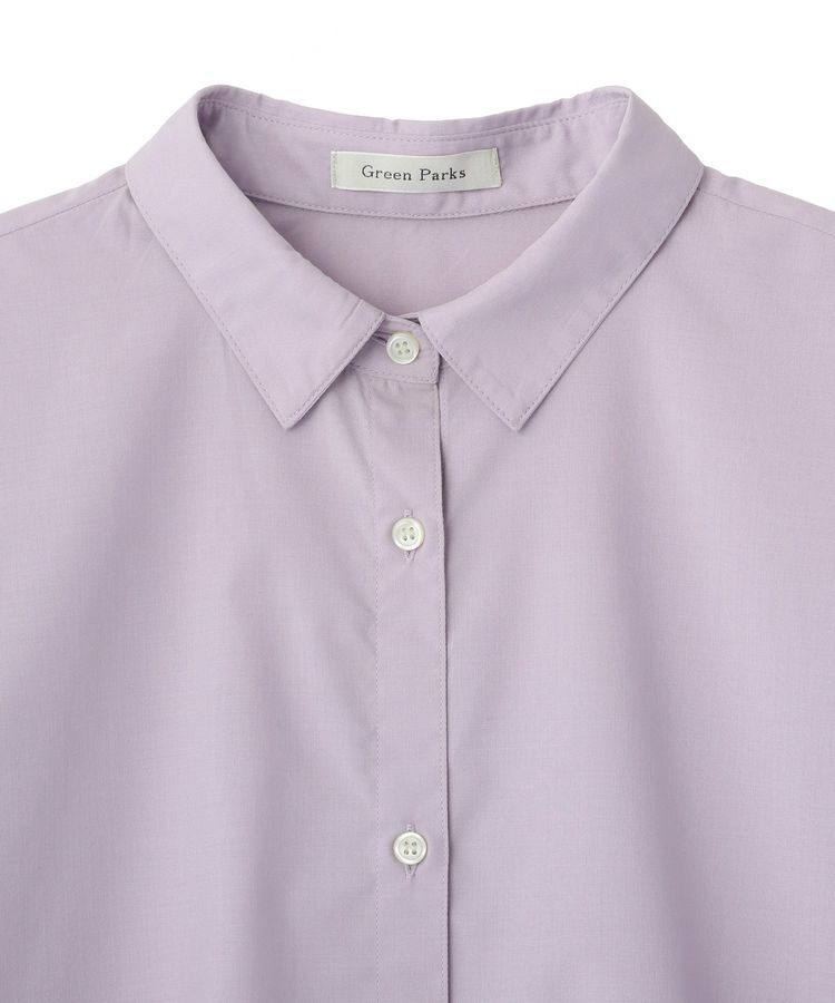 Green Parks「イージーケア抜け衿シャツ」|シャツ・ブラウス|