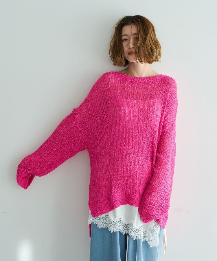 Editt by YECCA VECCA「ルーズニットプルオーバー」|ニット・セーター|