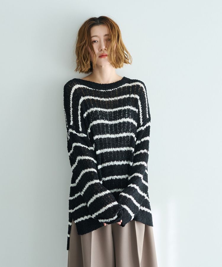 Editt by YECCA VECCA「ルーズニットプルオーバー」|ニット・セーター|