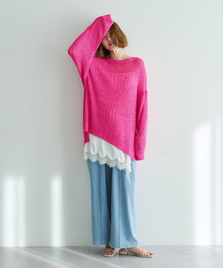 Editt by YECCA VECCA「ルーズニットプルオーバー」|ニット・セーター|