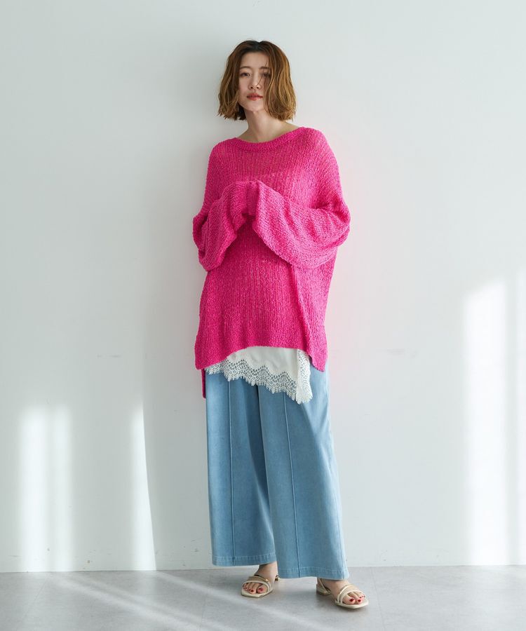 Editt by YECCA VECCA「ルーズニットプルオーバー」|ニット・セーター|