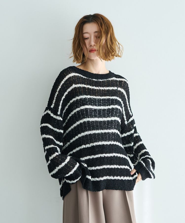 Editt by YECCA VECCA「ルーズニットプルオーバー」|ニット・セーター|
