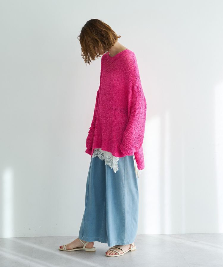Editt by YECCA VECCA「ルーズニットプルオーバー」|ニット・セーター|