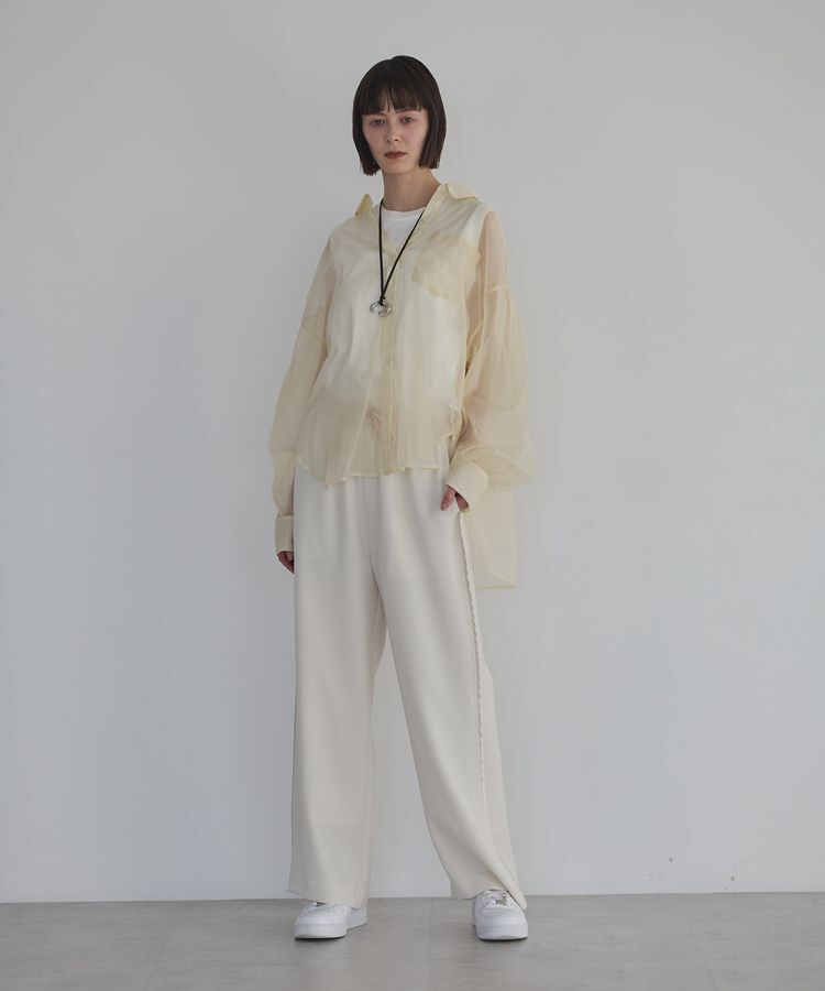 GARAGE OF GOOD CLOTHING「ダブルクロスライン入りドロストパンツ」|その他|