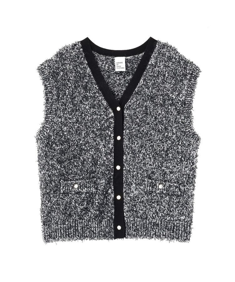 GARAGE OF GOOD CLOTHING「ファンシーヤンツィード風ベスト」|ベスト・ジレ|